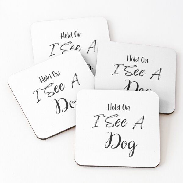 Item preview, Hold On I See A Dog funny T-shirt designed and sold by Ahmedprodesign.