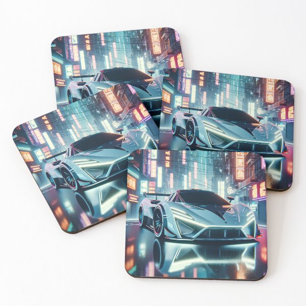 Item preview, Exotic Hypercar in Neon City designed and sold by Talius Designs.