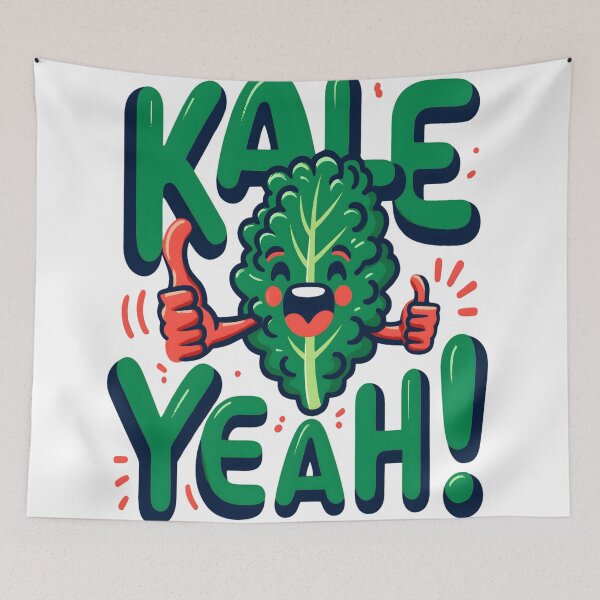Item preview, Kale Yeah Funny Vegan designed and sold by KitonicTees.