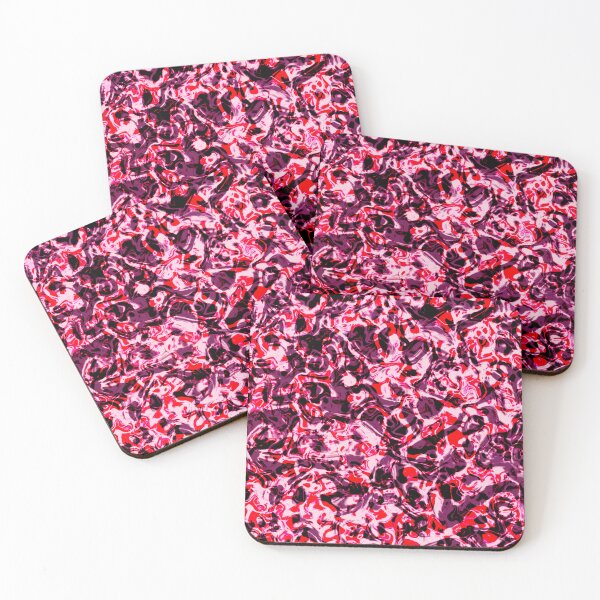 Item preview, Pink waves texture with neon designed and sold by 21ayh.
