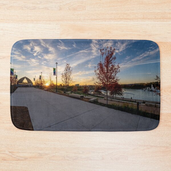 Item preview, Morning Sunrays Omaha River Front designed and sold by mljdwhite.