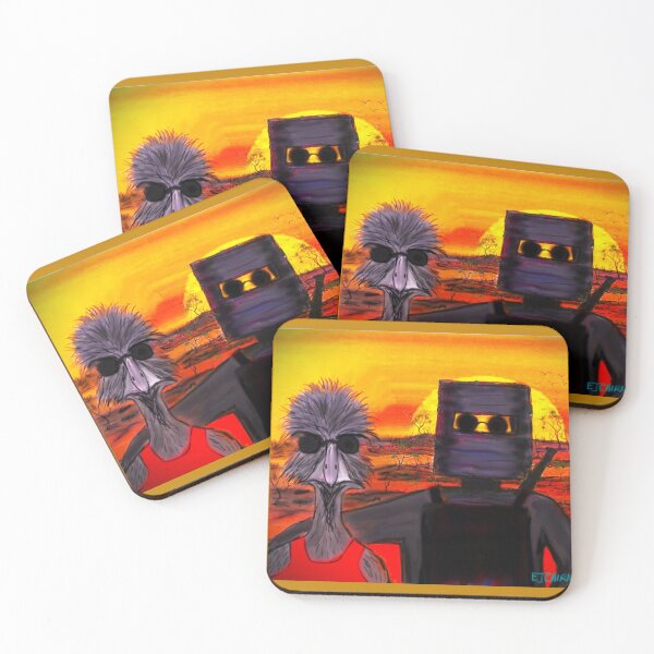 Item preview, Ned Kelly & his ole mate Eddie Emu designed and sold by EJCairns.