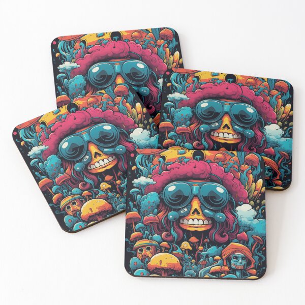 Item preview, A funky retro-inspired cartoon characters. designed and sold by cozycrafts3.