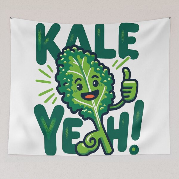 Item preview, Kale Yeah Funny Vegan designed and sold by KitonicTees.