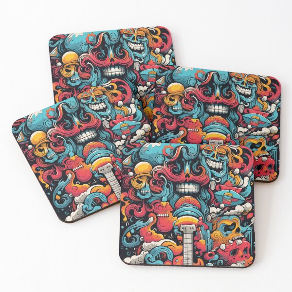 Item preview, A funky retro-inspired cartoon characters. designed and sold by cozycrafts3.