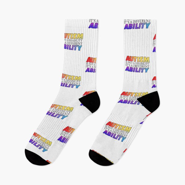 Item preview, Copy of Autism Is Not A Disability White Version designed and sold by Luan Huynh.