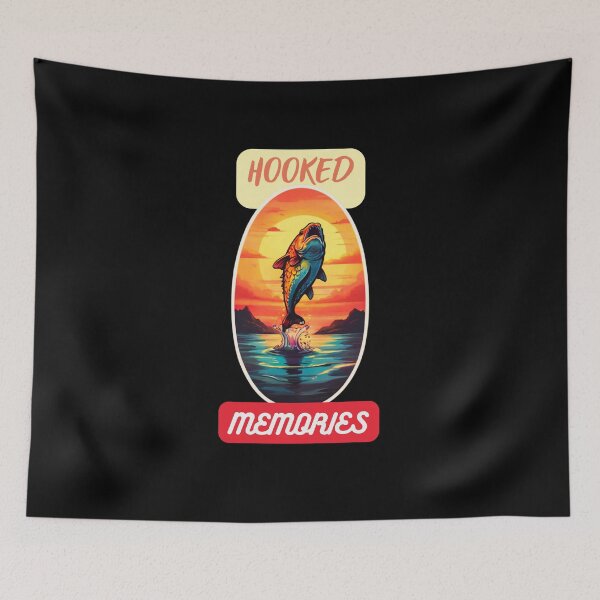 Item preview, Hooked Memories t-shirt designed and sold by THISisIT-eshop.