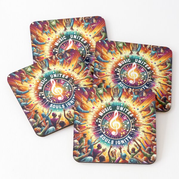 Item preview, Music Unites, Souls Ignite designed and sold by ybaltaci.