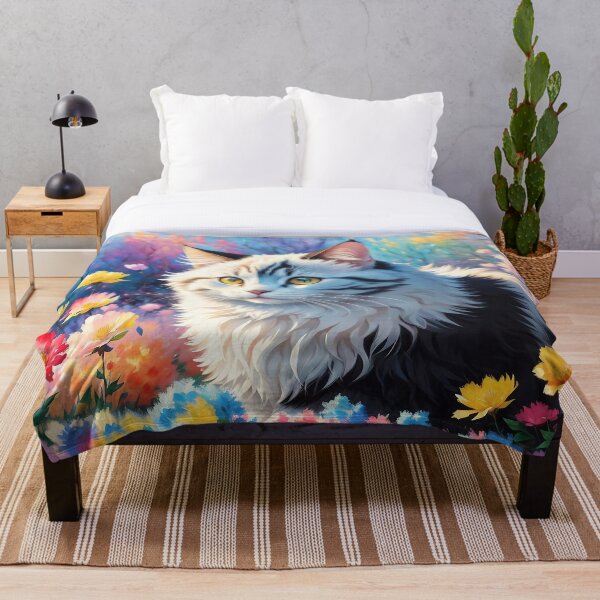 Item preview, Gato peludo aburrido designed and sold by operossa.