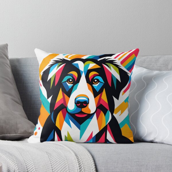 Item preview, Appenzeller Mountain Dog abstract design designed and sold by TaevasDesign.