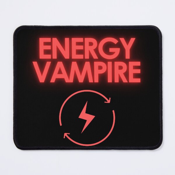 Item preview, Energy Vampire (Red) designed and sold by Parasocialite.