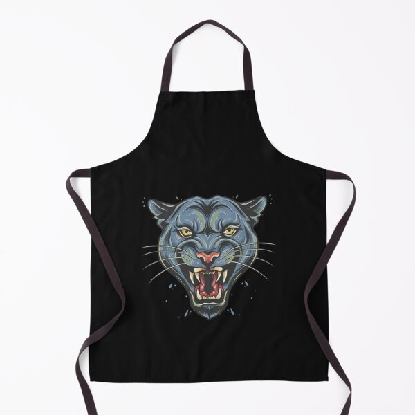 Item preview, American Traditional Panther Tattoo designed and sold by Goku Creations.