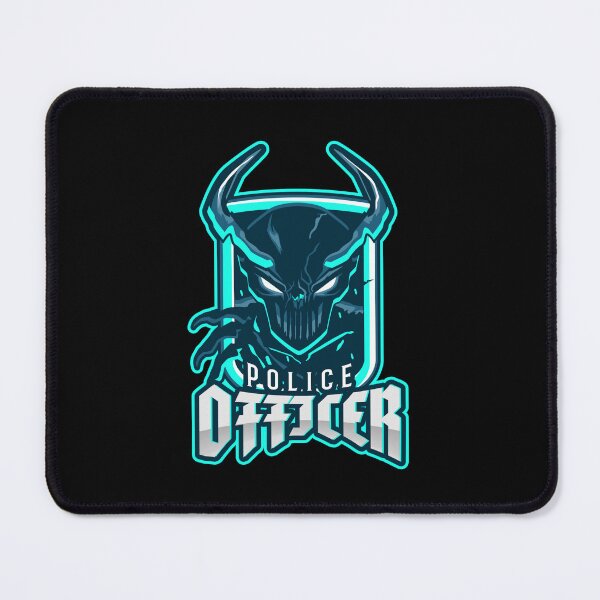 Item preview, Police Officer Design with Dark Demon  designed and sold by PRIVARSHU.