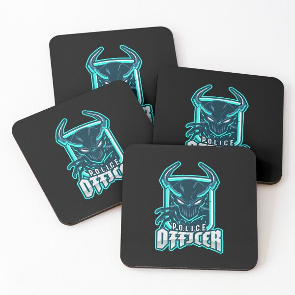 Item preview, Police Officer Design with Dark Demon  designed and sold by PRIVARSHU.