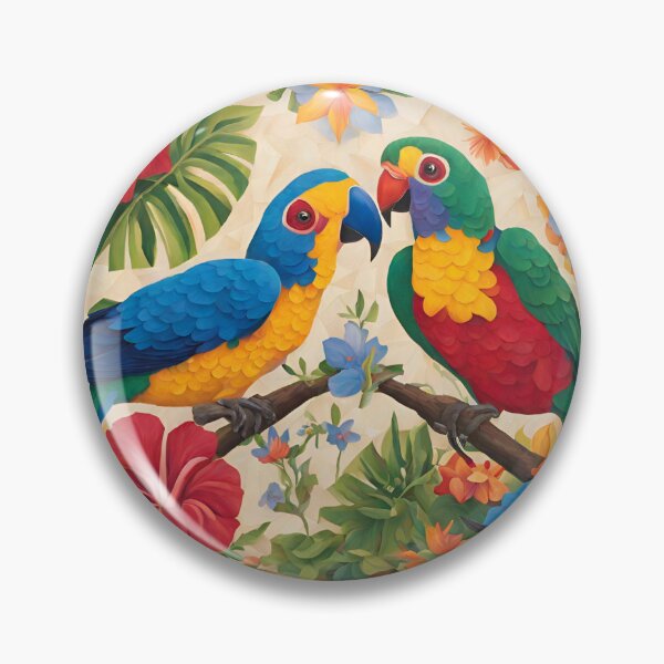 Item preview, Eternal Bloom: Love of Birds and Flowers designed and sold by PatternXS.
