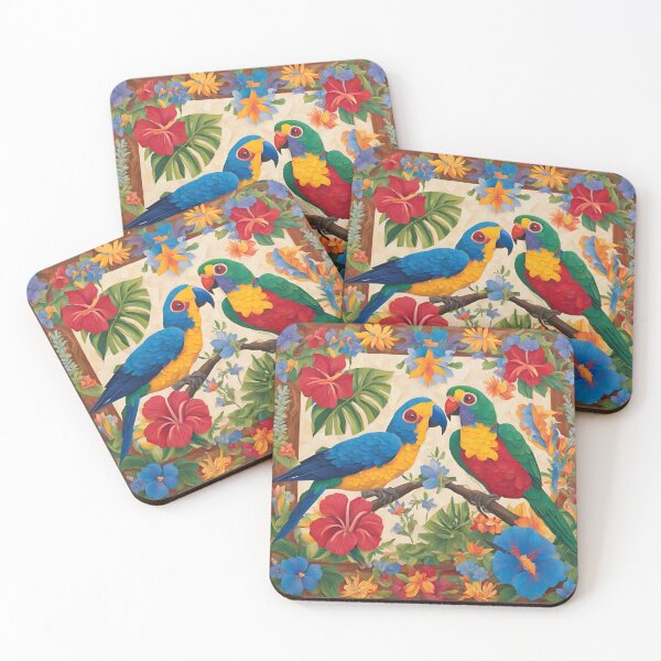 Item preview, Eternal Bloom: Love of Birds and Flowers designed and sold by PatternXS.