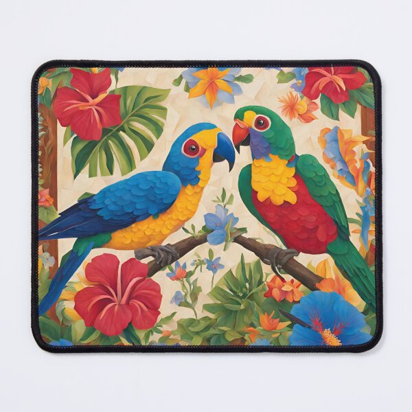 Item preview, Eternal Bloom: Love of Birds and Flowers designed and sold by PatternXS.