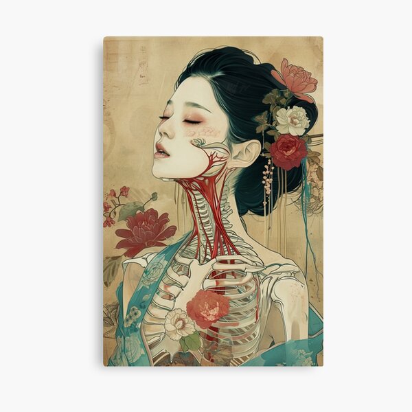 Item preview, Floral Anatomy - Botanical Fusion Art designed and sold by Nicholas Panek.