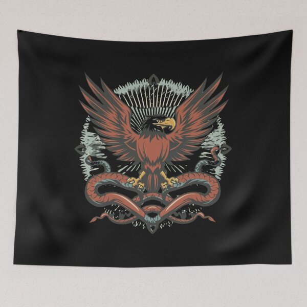Item preview, American Traditional Eagle and Snake Tattoo designed and sold by Goku Creations.