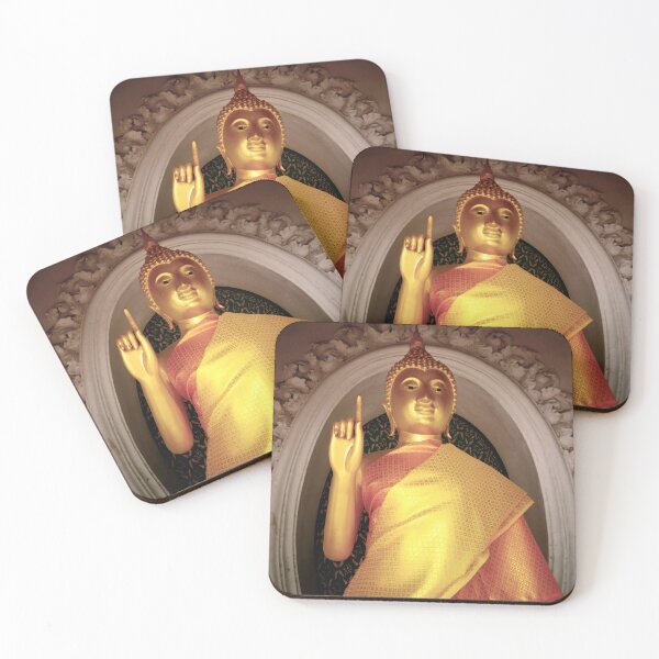 Item preview, Buddha, makes a point at the Phra Pathom Chedi, Thailand designed and sold by JonDelorme.