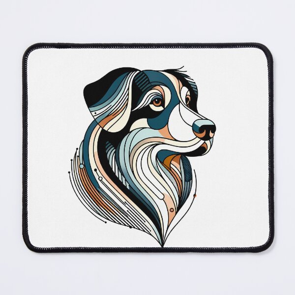 Item preview, Appenzeller Mountain Dog abstract design designed and sold by TaevasDesign.