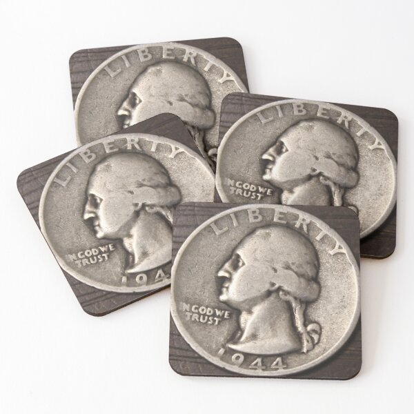 Item preview, 1944 S Washington Quarter designed and sold by coinsxcrochet.