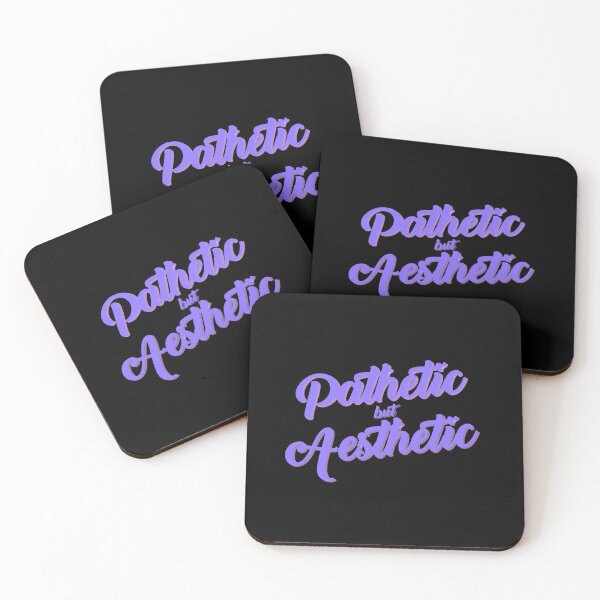 Item preview, Pathetic but Aesthetic | Aesthetic quotes  designed and sold by PurpleWay.