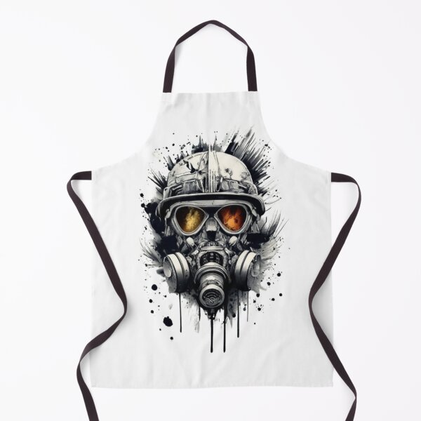 Item preview, Soldier in Poison gas mask 4 designed and sold by MacLis.
