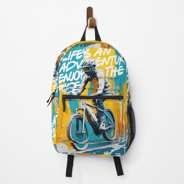 Item preview, Life's An Adventure, enjoy the Ride. Mountain bike, Cycling. gift for cyclist  designed and sold by BRUNTadventures.