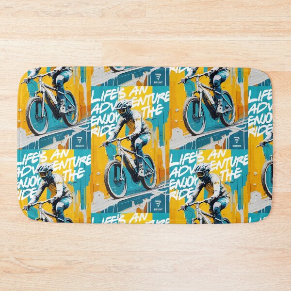 Item preview, Life's An Adventure, enjoy the Ride. Mountain bike, Cycling. gift for cyclist  designed and sold by BRUNTadventures.