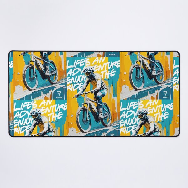 Item preview, Life's An Adventure, enjoy the Ride. Mountain bike, Cycling. gift for cyclist designed and sold by BRUNTadventures.