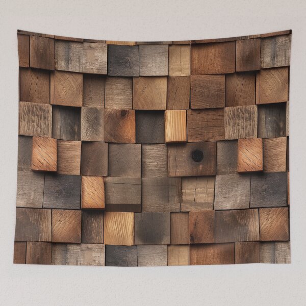 Item preview, 18 Wood Plank butcher block of Oak, Mahogany, Walnut, Maple and Cherry designed and sold by Reichcorp.