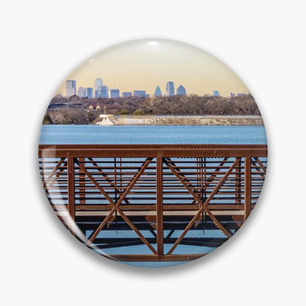 Item preview, White Rock Bridge And Dallas Skyline designed and sold by mljdwhite.