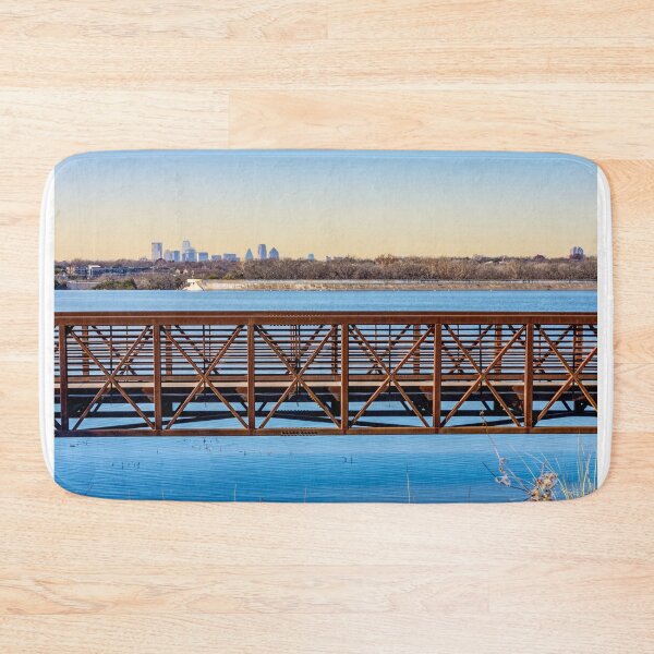 Item preview, White Rock Bridge And Dallas Skyline designed and sold by mljdwhite.