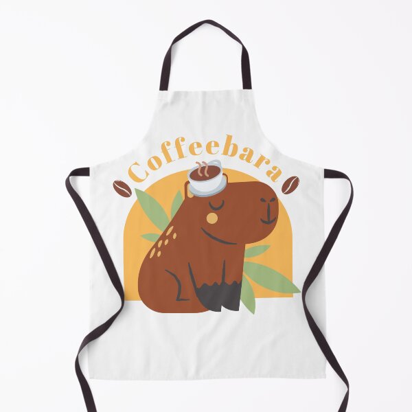 Item preview, capybara lover coffeebara cute capybara art designed and sold by KataMarekArt.