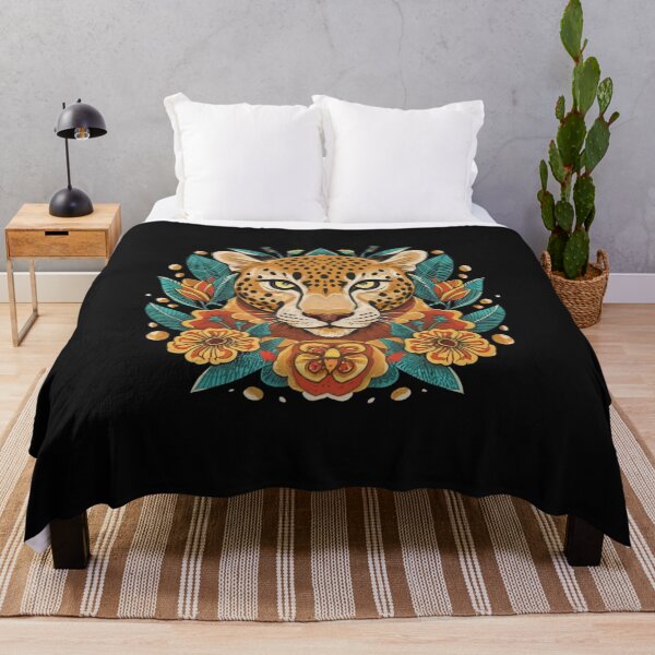 Item preview, American Traditional Tiger Tattoo designed and sold by Goku Creations.