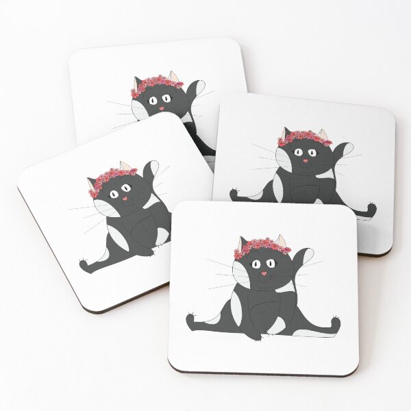 Item preview, Fat CowCat doing Splits designed and sold by VentunoGrammi.