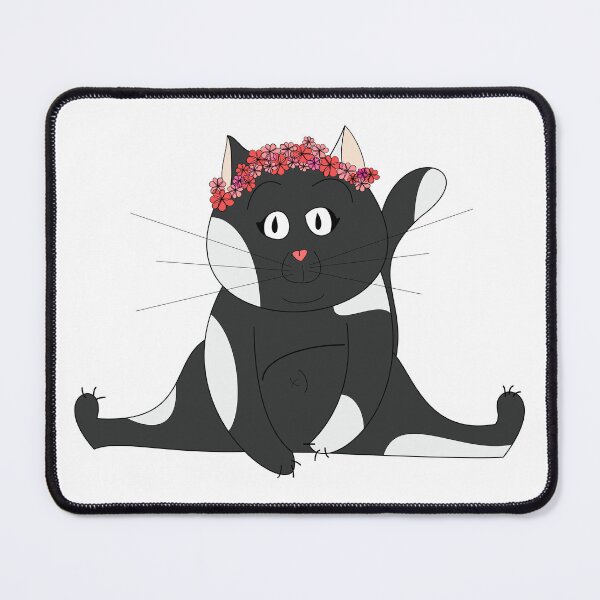 Item preview, Fat CowCat doing Splits designed and sold by VentunoGrammi.
