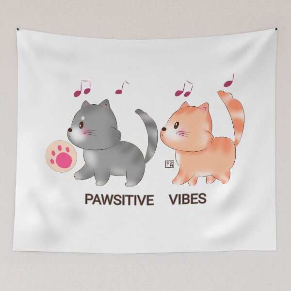 Item preview, Cat Lover | Cat - pawsitive vibes designed and sold by FennyWijayaMomo.