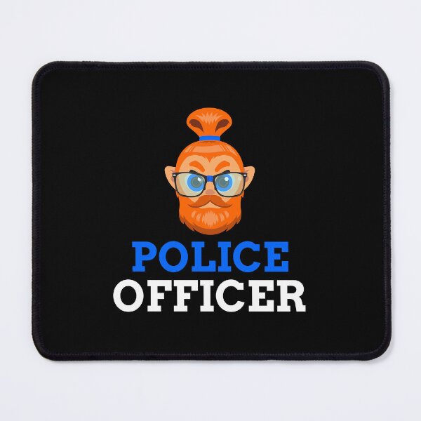 Item preview, Police Officer Design with Alternative Hipster designed and sold by PRIVARSHU.