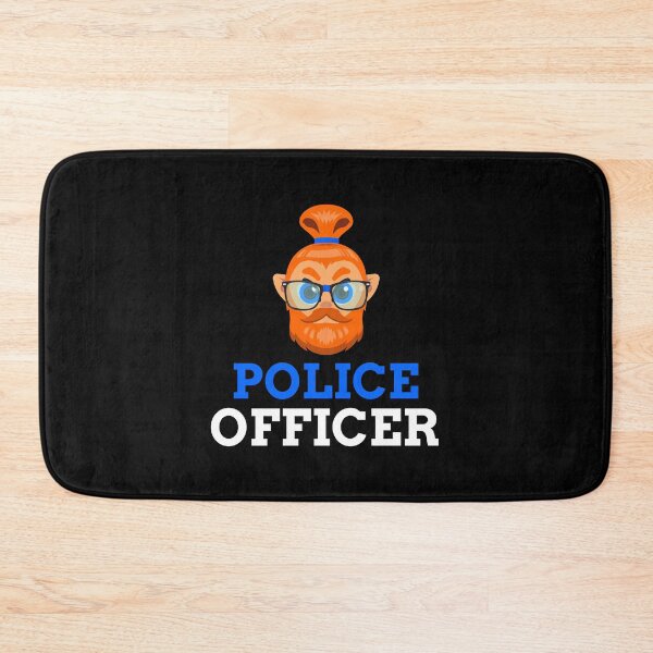 Item preview, Police Officer Design with Alternative Hipster designed and sold by PRIVARSHU.