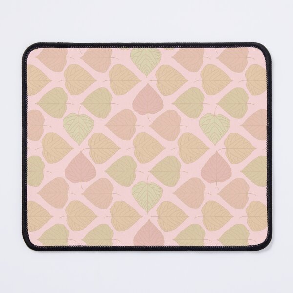 Item preview, Pastel leaf pattern in pink designed and sold by MarySchwindt.