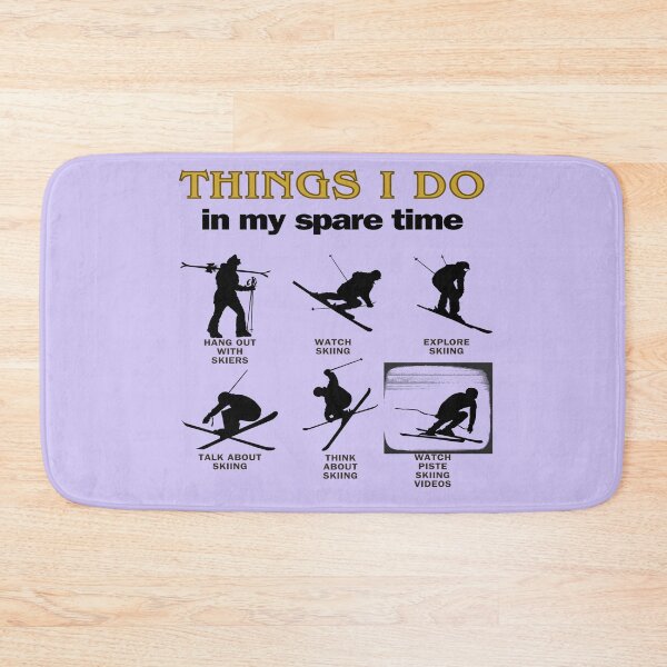Item preview, What a skier does...Gift Ideas For The Ski Enthusiast designed and sold by LindaLG.