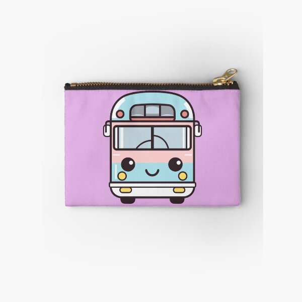Item preview, Rolling Delight Cute Kawaii Bus Adventure designed and sold by DigitalGraphic1.