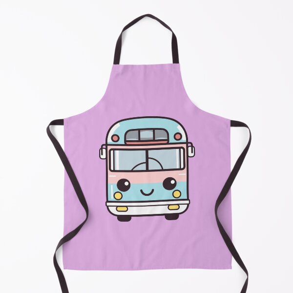 Item preview, Rolling Delight Cute Kawaii Bus Adventure designed and sold by DigitalGraphic1.