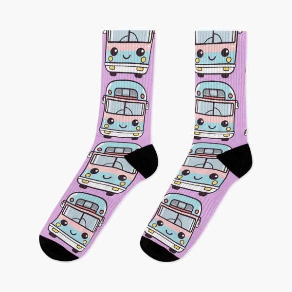 Item preview, Rolling Delight Cute Kawaii Bus Adventure designed and sold by DigitalGraphic1.