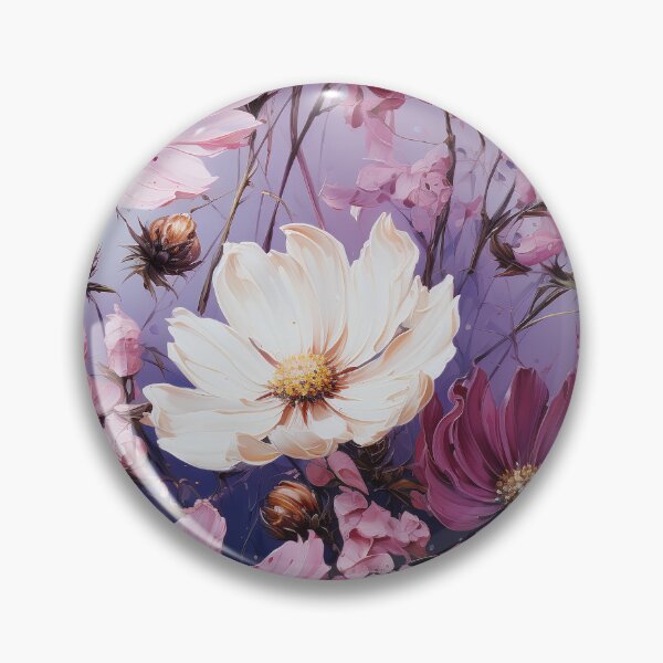 Item preview, Cosmos Tile 02: Stardust Whispers Clothed in Silken Petals designed and sold by TheBrainArt.