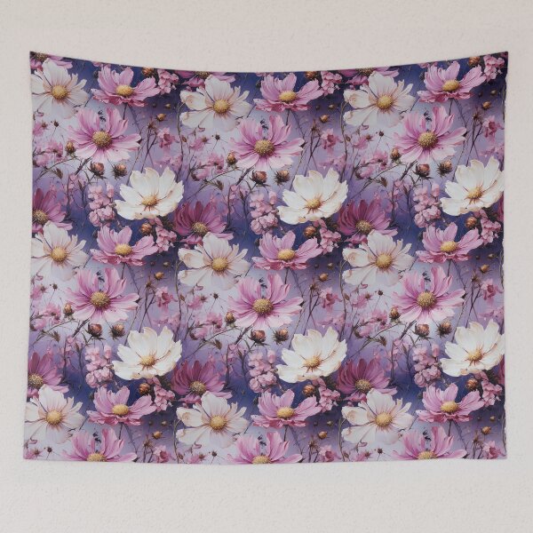 Item preview, Cosmos Tile 02: Stardust Whispers Clothed in Silken Petals designed and sold by TheBrainArt.