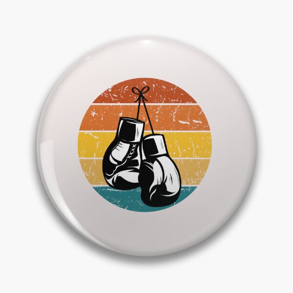 Item preview, Vintage Retro 60s 70s Style Boxing Gloves Boxer Player Love designed and sold by asbno19.