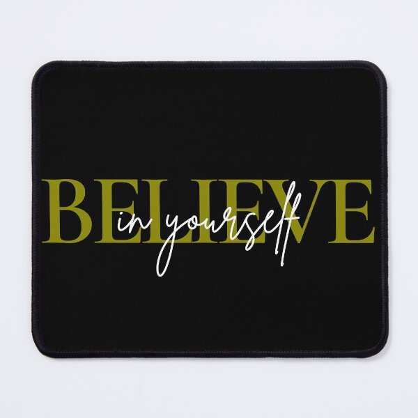 Item preview, Believe in Yourself - Inspirational Typography Art designed and sold by Gayan-Art.